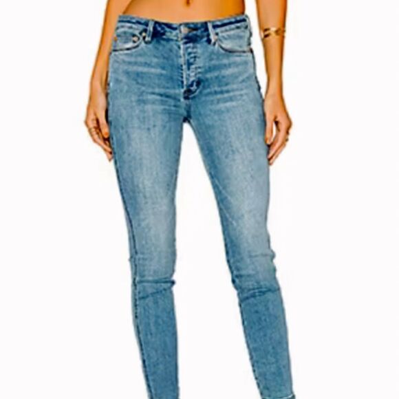 Free People Payton High Rise Skinny Jeans Size 27 - Picture 1 of 11